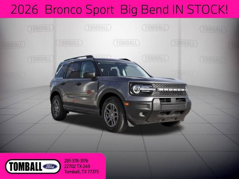 2026 Ford Bronco Sport BIG Bend