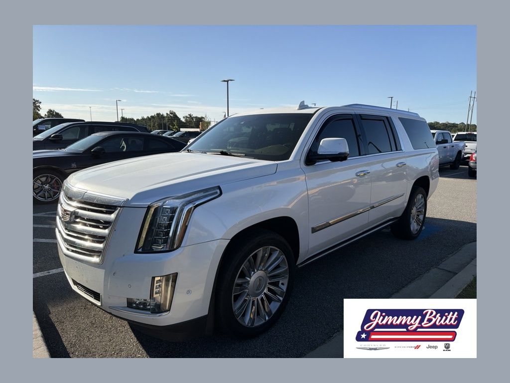 2017 Cadillac Escalade ESV for sale at Jimmy Britt Chevrolet GMC in Greensboro, GA