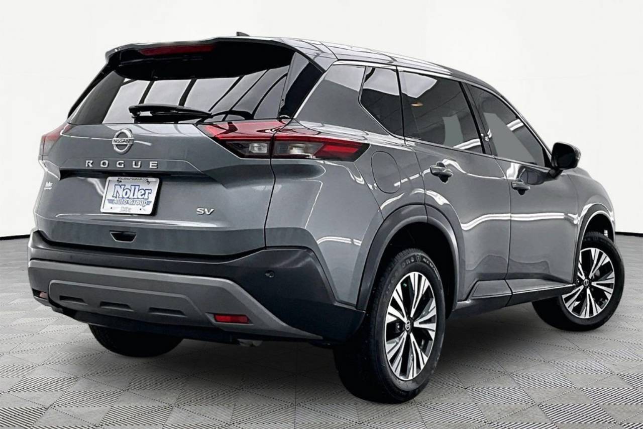Certified 2021 Nissan Rogue SV with VIN 5N1AT3BA8MC748238 for sale in Kansas City