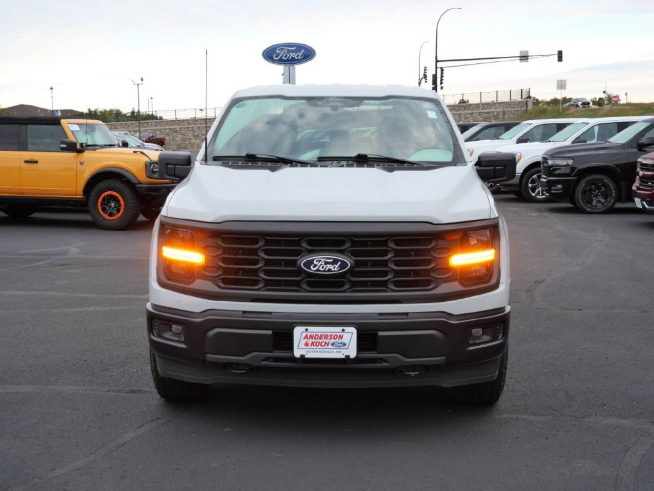 Used 2024 Ford F-150 STX with VIN 1FTFW2L84RFB19833 for sale in North Branch, Minnesota