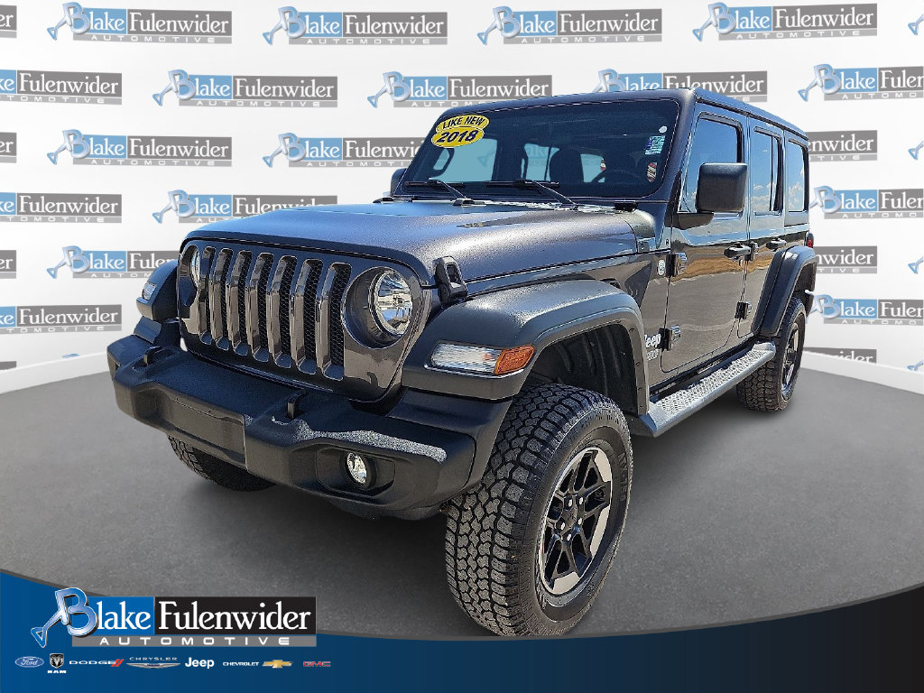 2018 Jeep All-New Wrangler Unlimited Sport