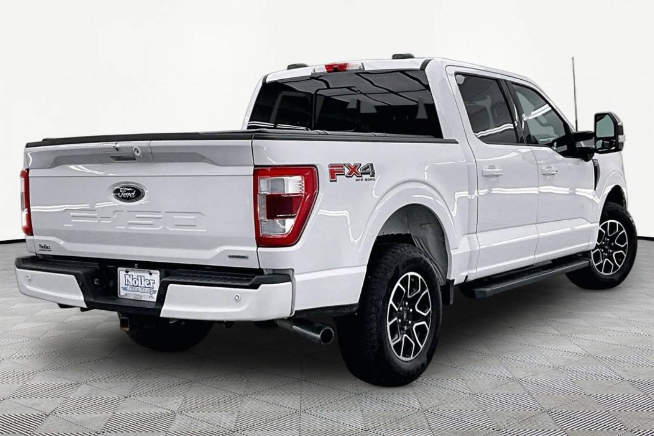 Certified 2021 Ford F-150 Lariat with VIN 1FTEW1EP6MKE84282 for sale in Kansas City
