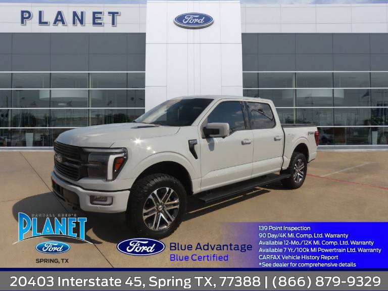 2024 Ford F-150 Platinum 4WD SuperCrew 5.5' Box