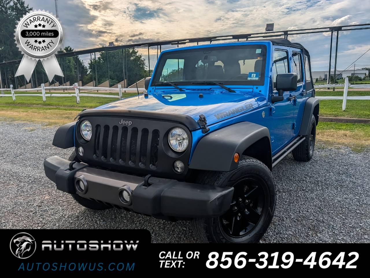2016 Jeep Wrangler Unlimited Black Bear