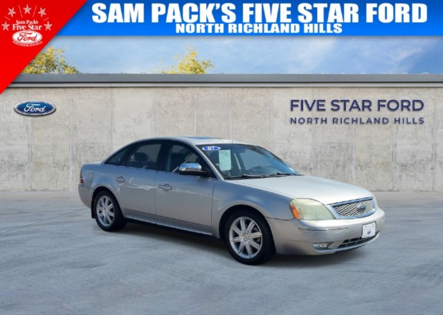 Used 2007 Ford Five Hundred Limited with VIN 1FAHP25177G161349 for sale in North Richland Hills, TX