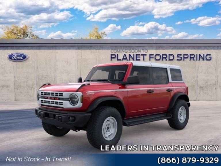 2026 Ford Bronco Heritage Edition 4 Door Advanced 4X4