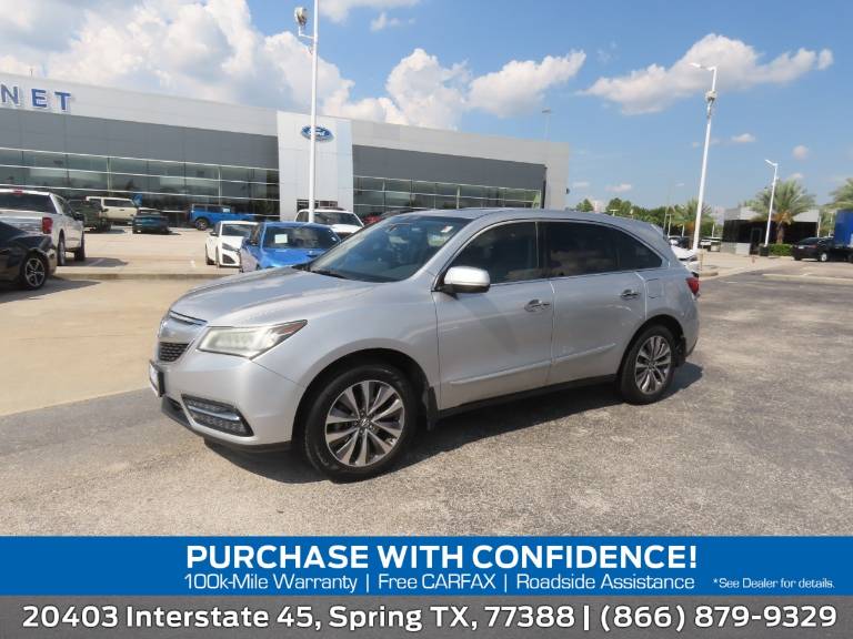2015 Acura MDX FWD 4DR Tech Pkg