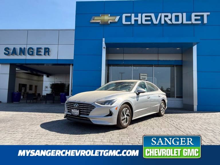 2021 Hyundai Sonata Hybrid Blue