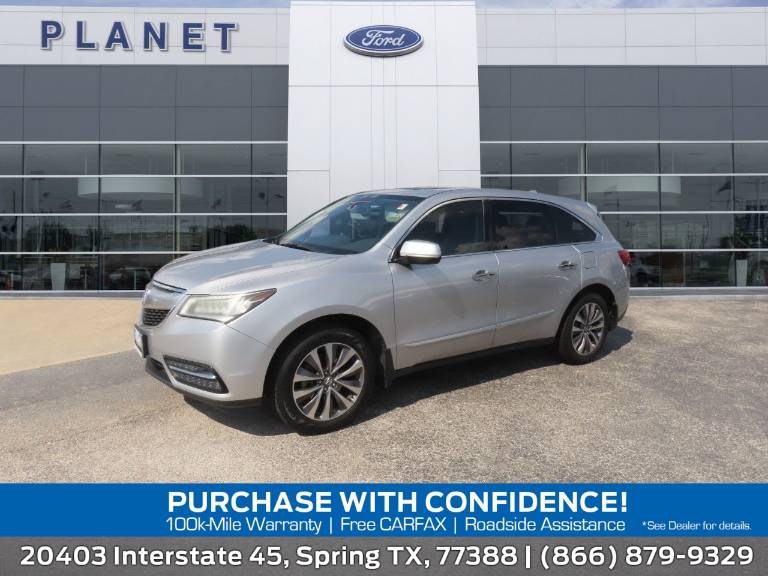 2015 Acura MDX FWD 4DR Tech Pkg