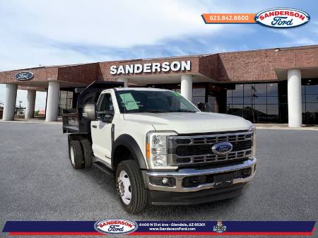 2023 Ford Super Duty F-550 DRW XL Regular Cab Dump Truck 4X4