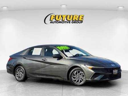 2024 Hyundai Elantra Hybrid Blue