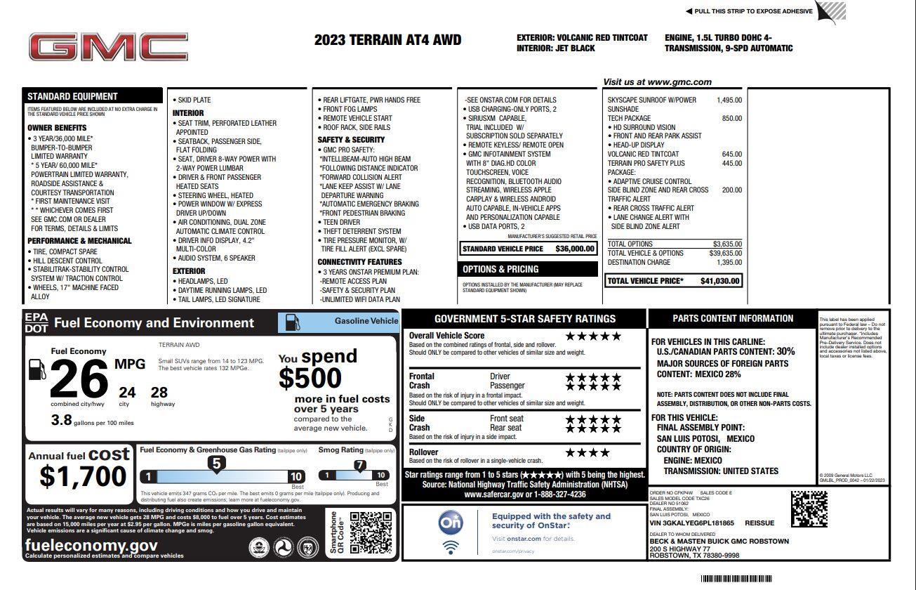 2023 GMC Terrain