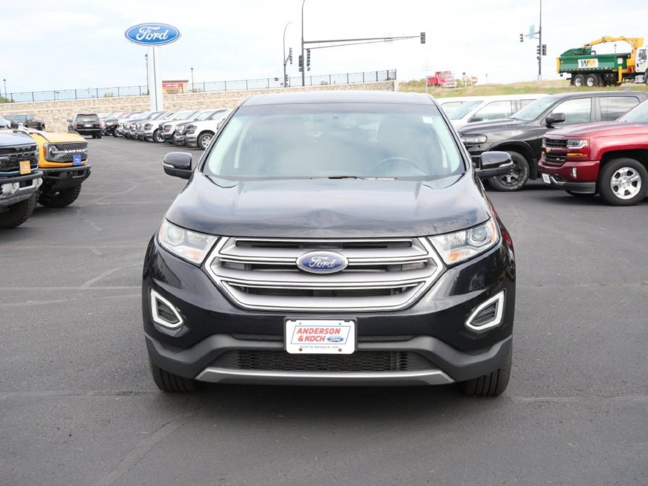Used 2016 Ford Edge SEL with VIN 2FMPK4J82GBC55578 for sale in North Branch, Minnesota