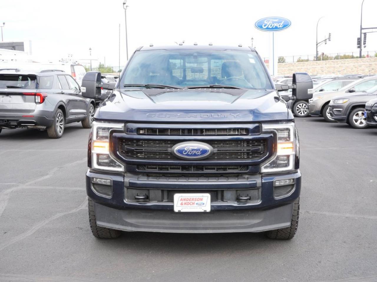 Used 2022 Ford F-350 Super Duty Lariat with VIN 1FT7W3BT3NEE87310 for sale in North Branch, Minnesota