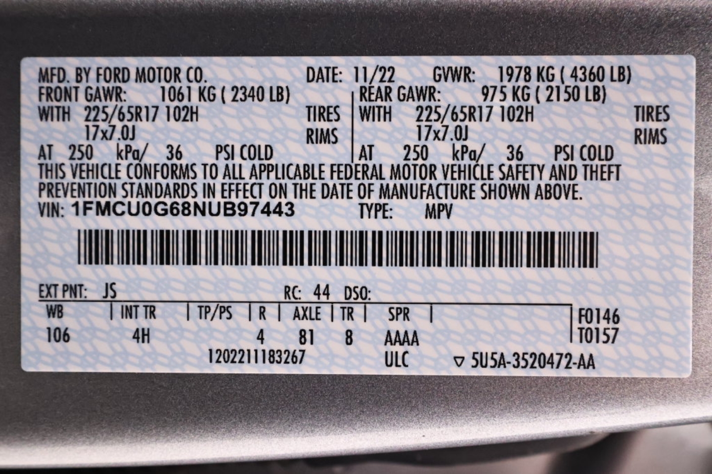 2022 Ford Escape SE - Photo 41