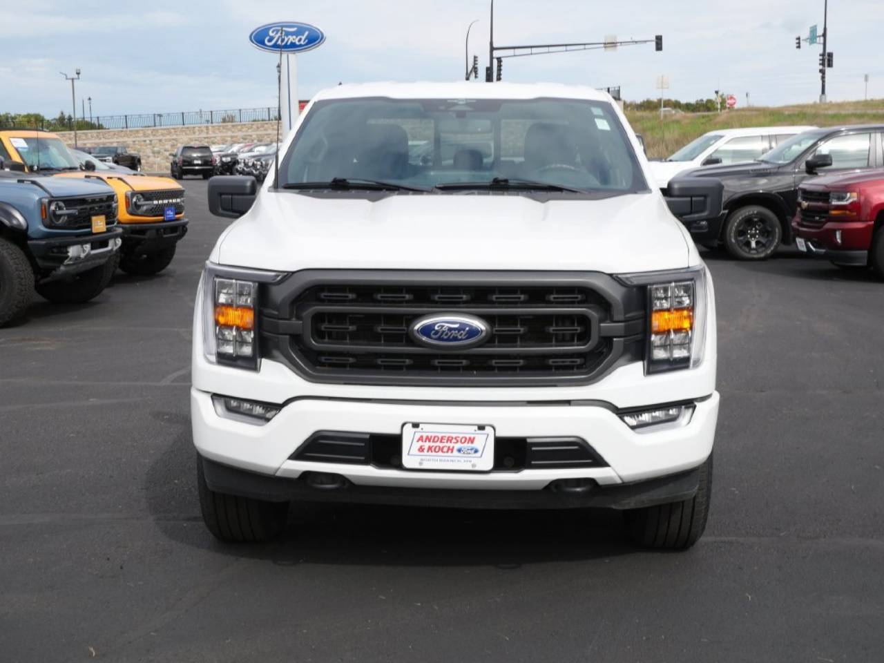 Used 2023 Ford F-150 XLT with VIN 1FTFW1E57PKF24165 for sale in North Branch, Minnesota