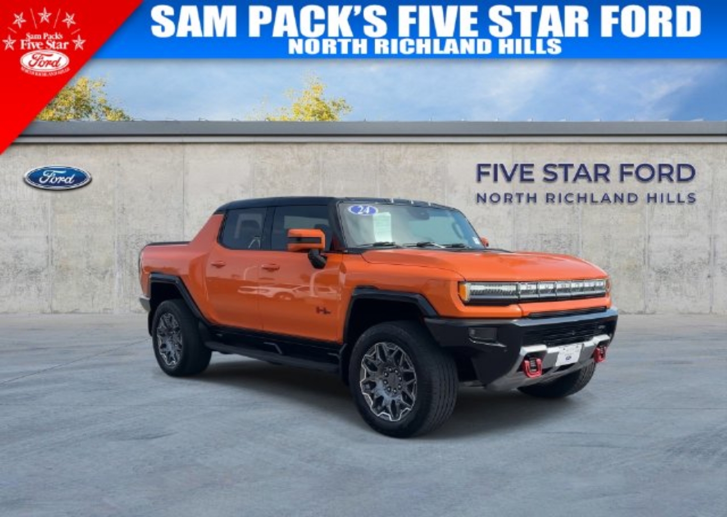 Used 2024 GMC HUMMER EV 3X with VIN 1GT10DDB8RU105897 for sale in North Richland Hills, TX
