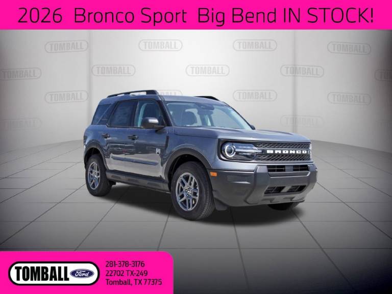 2026 Ford Bronco Sport BIG Bend