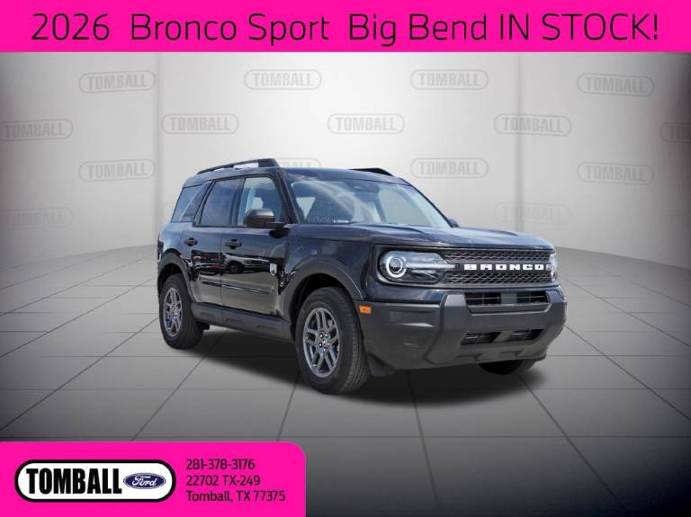 2026 Ford Bronco Sport BIG Bend