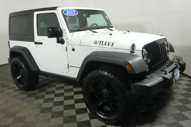 Used 2015 Jeep Wrangler Sport with VIN 1C4AJWAG8FL768073 for sale in Kansas City