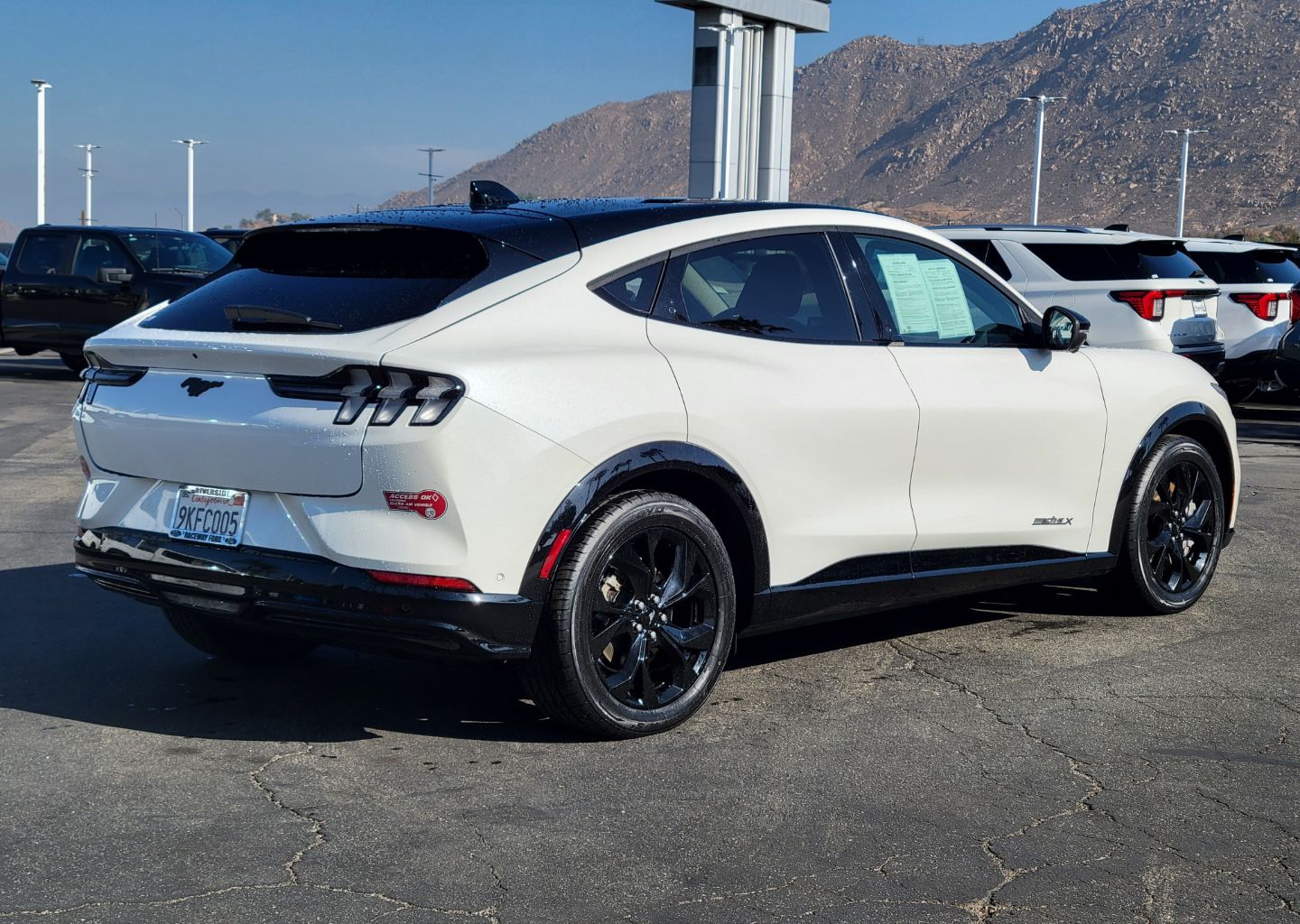 Certified 2023 Ford Mustang Mach-E Premium RWD with VIN 3FMTK3R74PMB03465 for sale in Riverside, CA