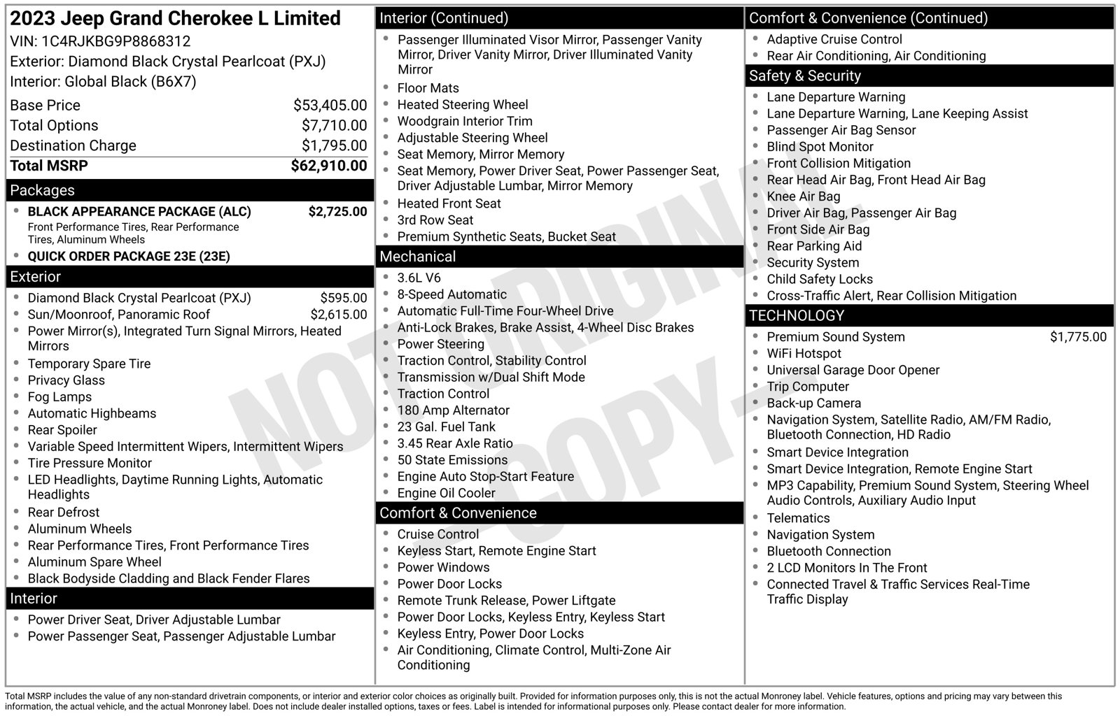 2023 Jeep Grand Cherokee L Limited