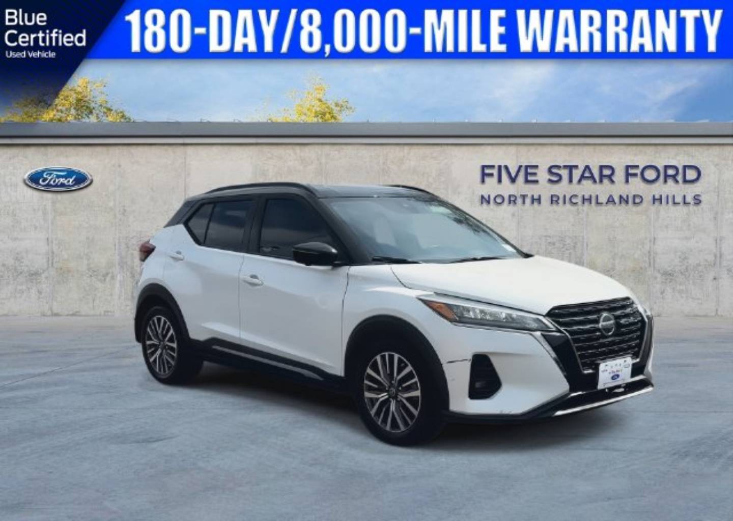 Certified 2021 Nissan Kicks SR with VIN 3N1CP5DV7ML487284 for sale in Southlake, TX