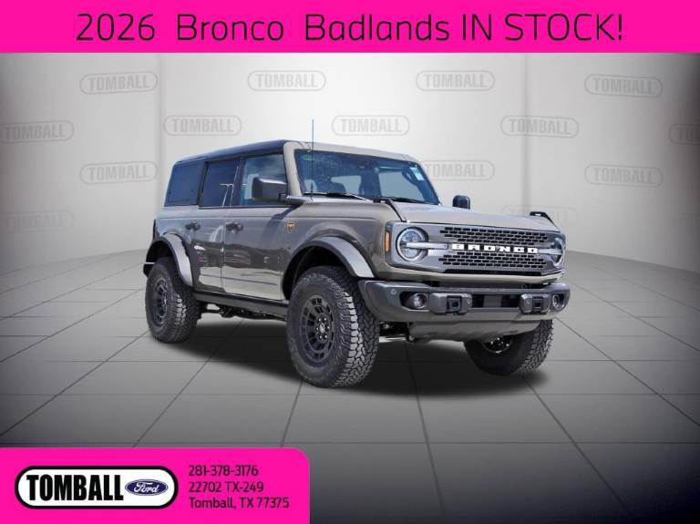 2026 Ford Bronco Badlands