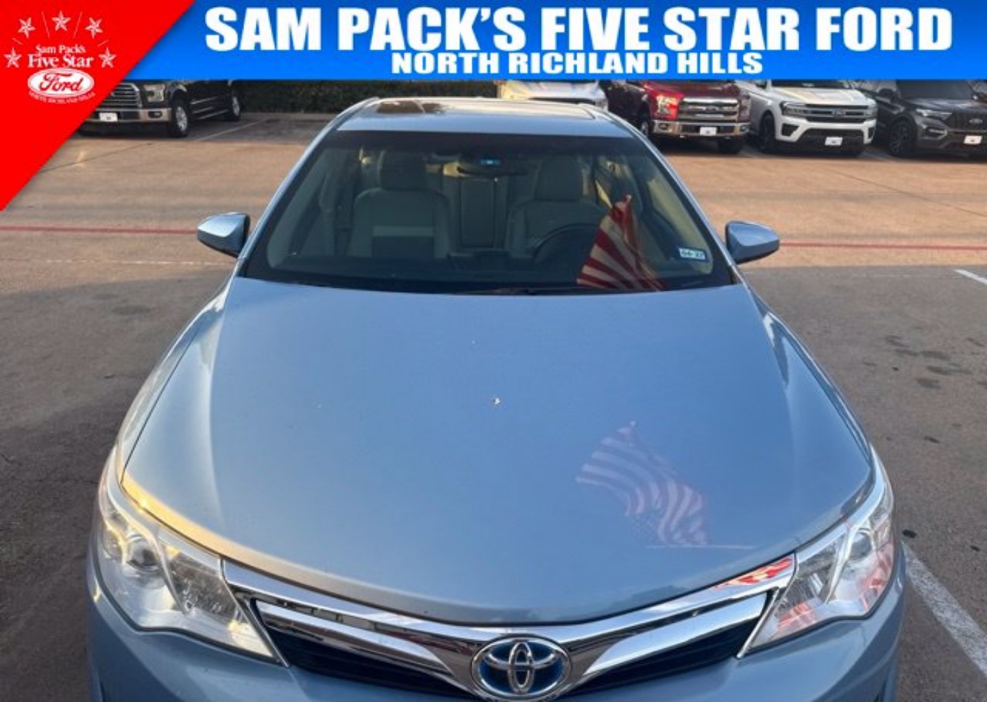 Certified 2012 Toyota Camry XLE Hybrid with VIN 4T1BD1FK4CU015962 for sale in North Richland Hills, TX