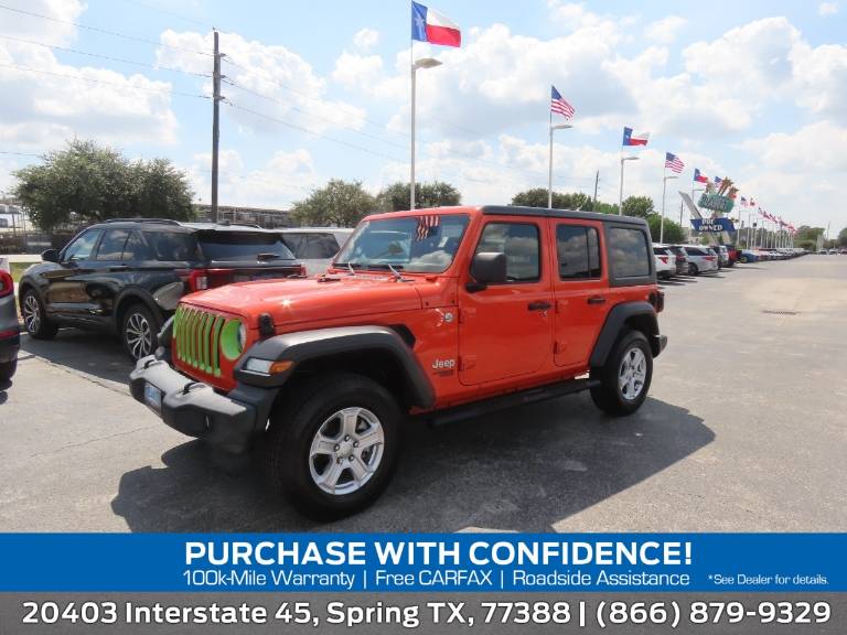 2020 Jeep Wrangler Unlimited Sport S 4X4