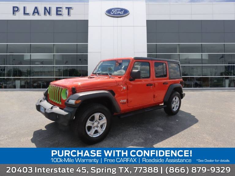 2020 Jeep Wrangler Unlimited Sport S 4X4