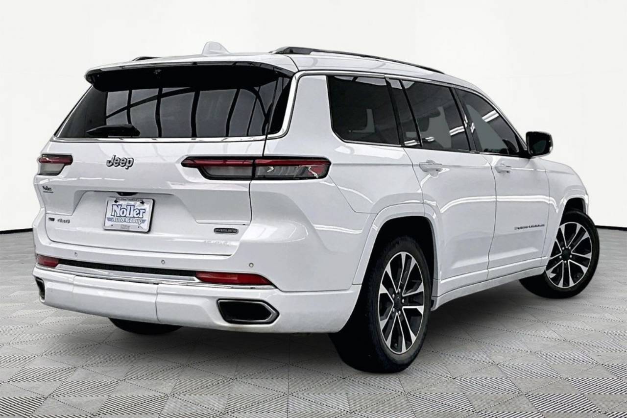 Certified 2022 Jeep Grand Cherokee L Overland with VIN 1C4RJKDGXN8538320 for sale in Kansas City