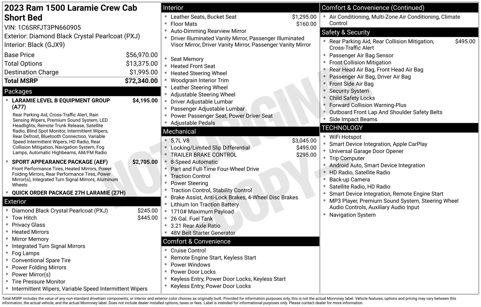 2023 RAM 1500 Laramie