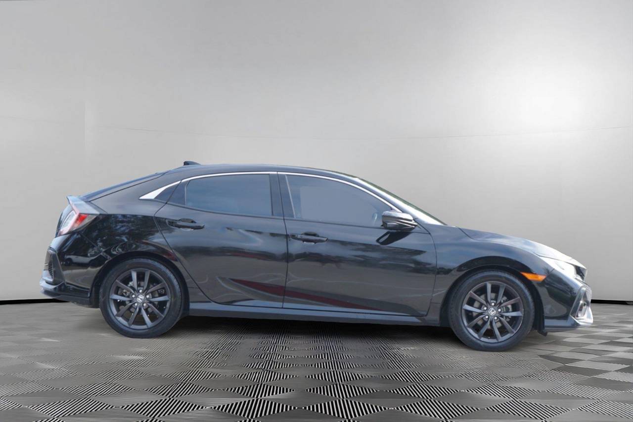 Certified Used 2021 Honda Civic Hatchback EX, photo 4