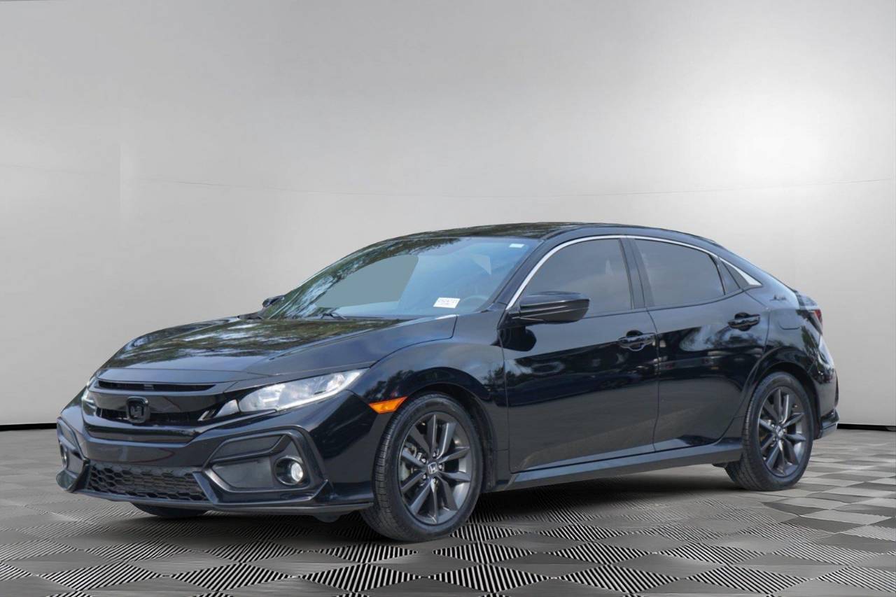 Certified Used 2021 Honda Civic Hatchback EX, photo 8