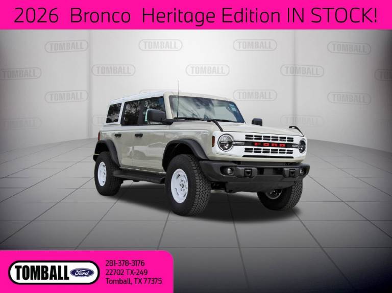 2026 Ford Bronco Heritage Edition