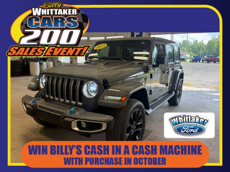 2023 Jeep Wrangler 4XE Sahara