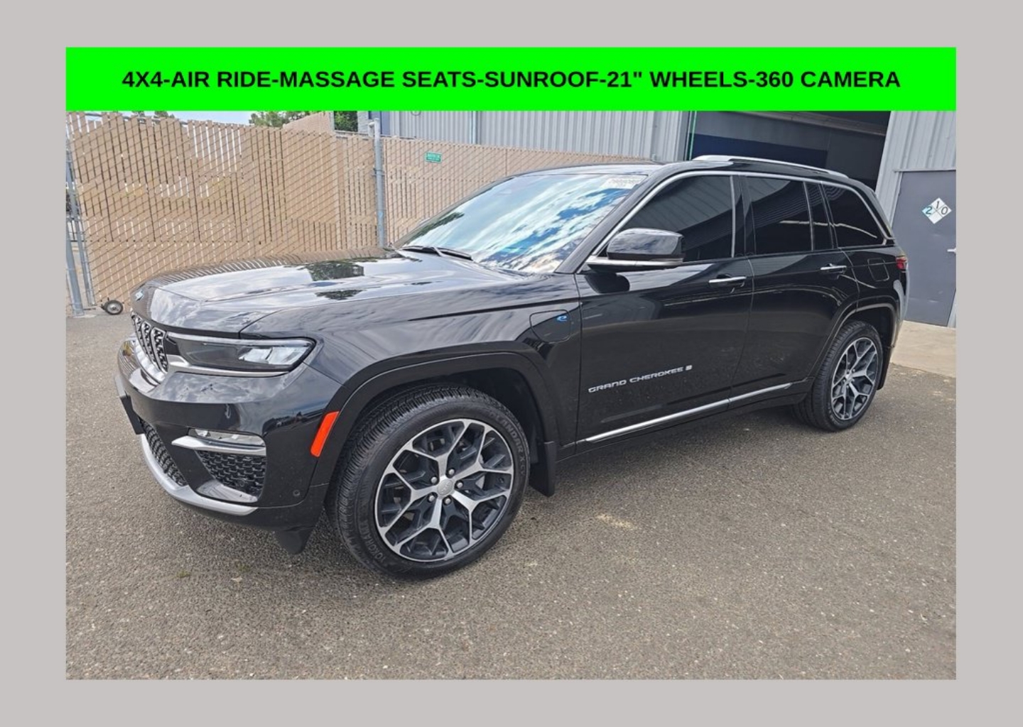 2022 Jeep Grand Cherokee Summit 4xe