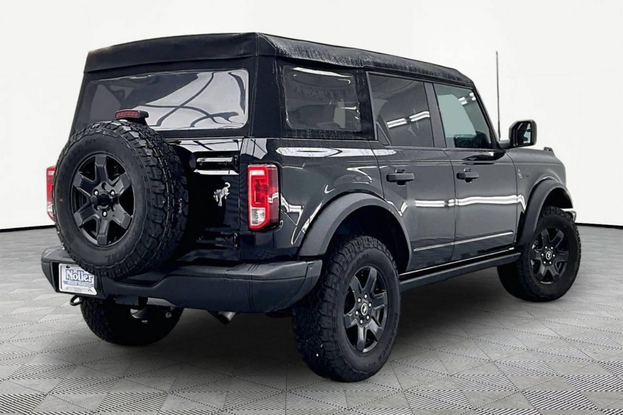 Certified 2024 Ford Bronco 4-Door Black Diamond with VIN 1FMDE1BHXRLA70706 for sale in Kansas City