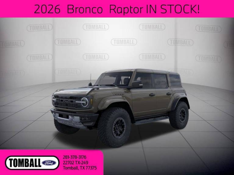2026 Ford Bronco Raptor