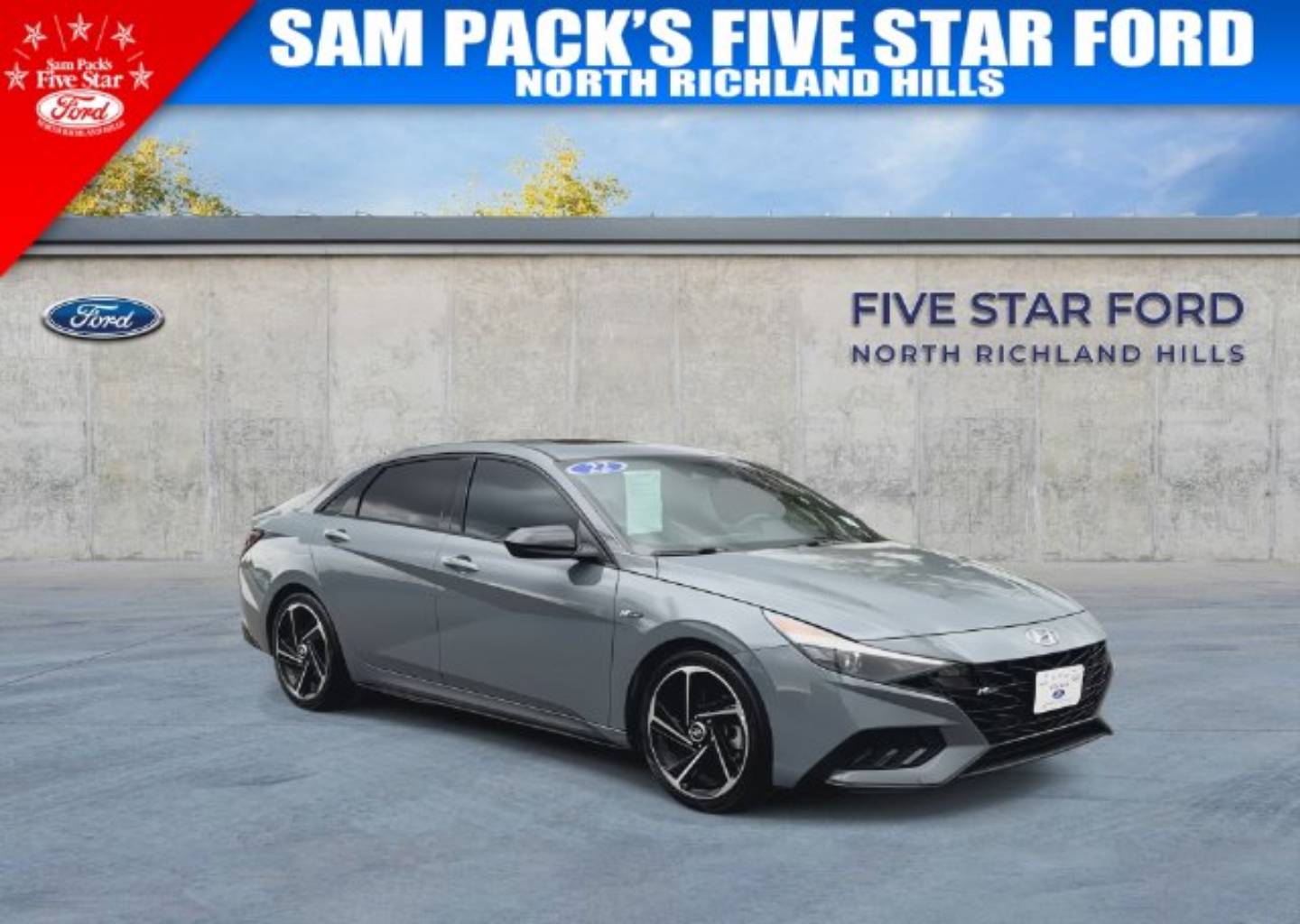 Used 2022 Hyundai Elantra N Line with VIN KMHLR4AFXNU302887 for sale in Southlake, TX