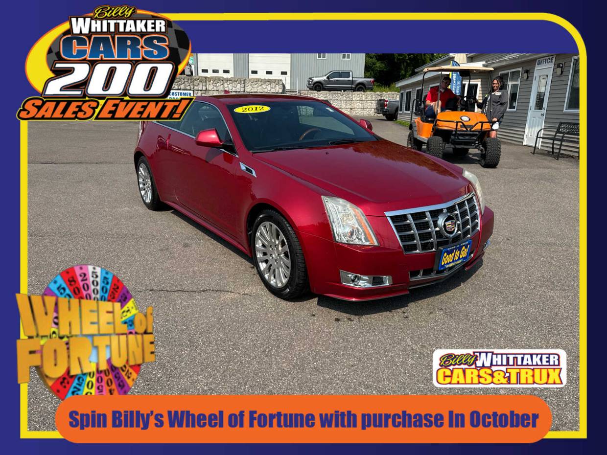 2012 Cadillac CTS Coupe