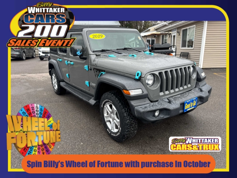 2019 Jeep Wrangler Unlimited Sport S