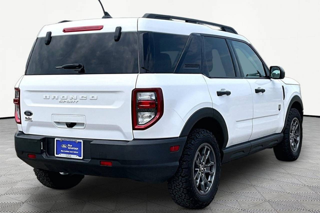 Certified 2022 Ford Bronco Sport Big Bend with VIN 3FMCR9B6XNRD26240 for sale in Kansas City