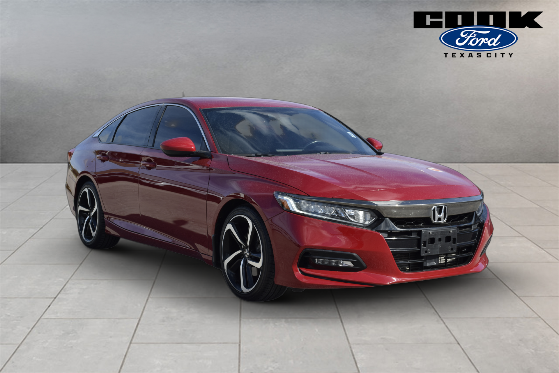 Used 2019 Honda Accord Sport with VIN 1HGCV1F33KA127071 for sale in Texas City, TX
