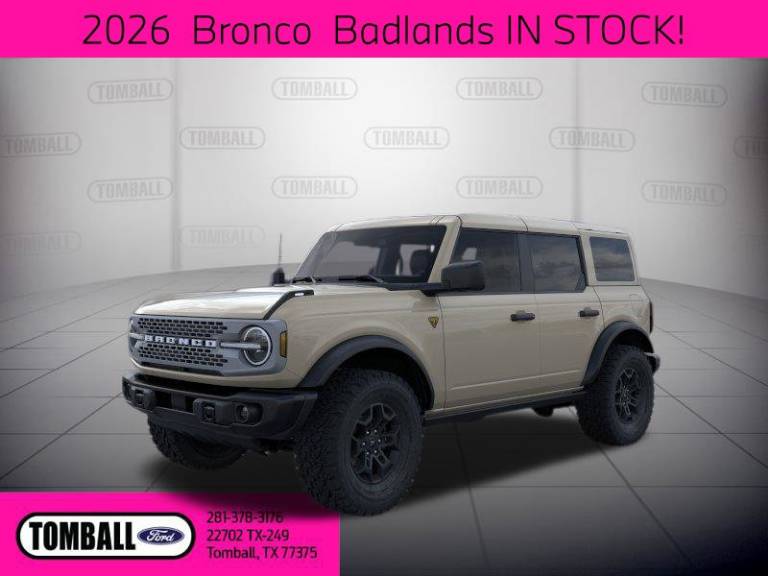 2026 Ford Bronco Badlands