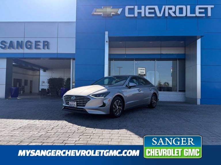 2021 Hyundai Sonata Hybrid Blue