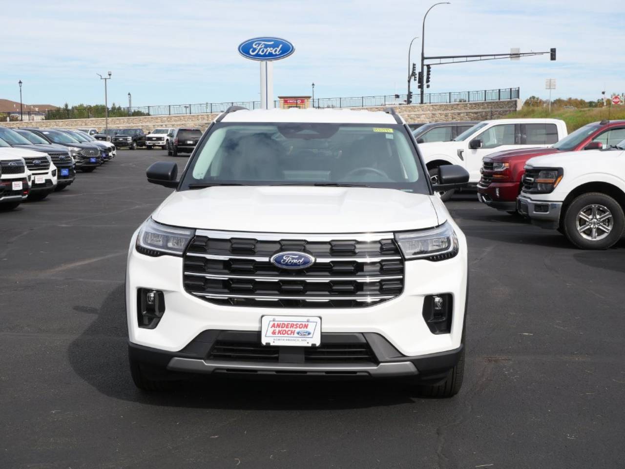 Used 2026 Ford Explorer Active with VIN 1FMUK8DH7TGB91899 for sale in North Branch, Minnesota