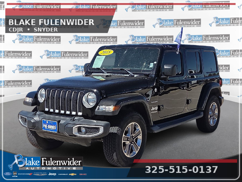 2018 Jeep All-New Wrangler Unlimited Sahara
