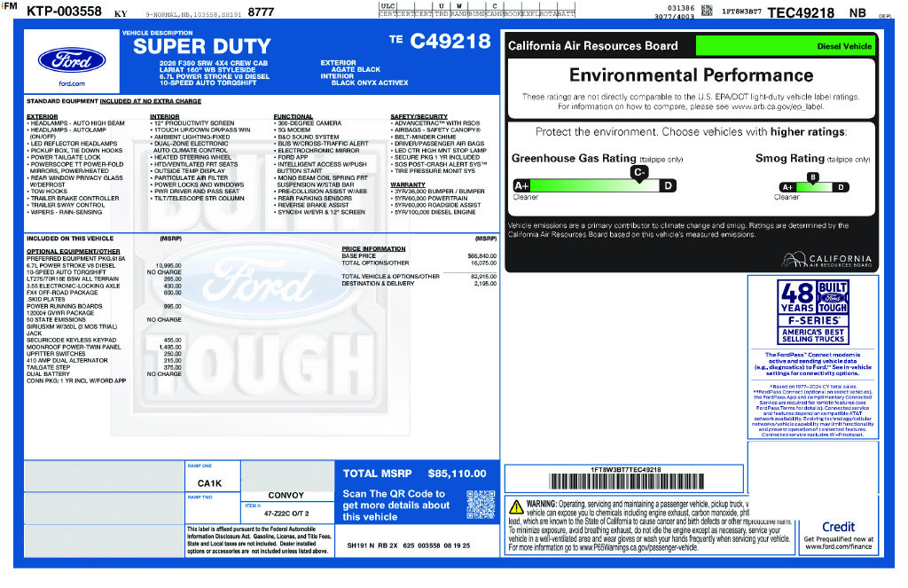 2026 Ford F-350 Super Duty Lariat - Photo 24